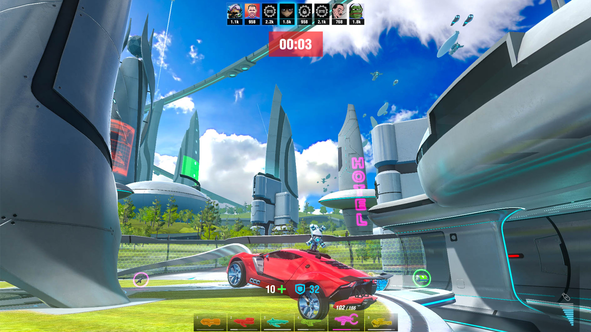 Cars Arena - Racing Shooter Multiplayer Video Game