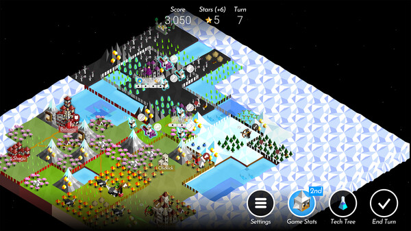 The Battle of Polytopia скриншот