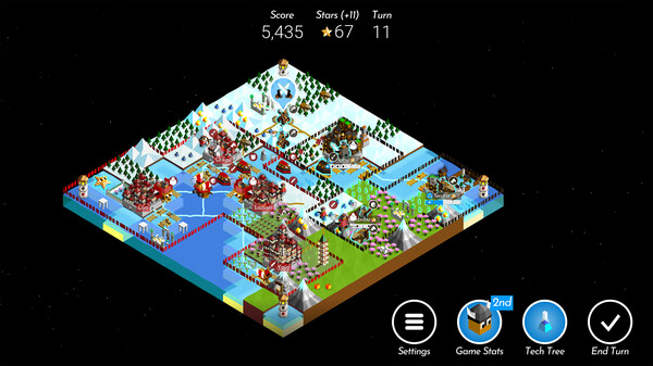 The Battle of Polytopia скриншот