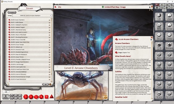 скриншот Fantasy Grounds - Dungeons & Dragons Waterdeep: Dungeon of the Mad Mage 1