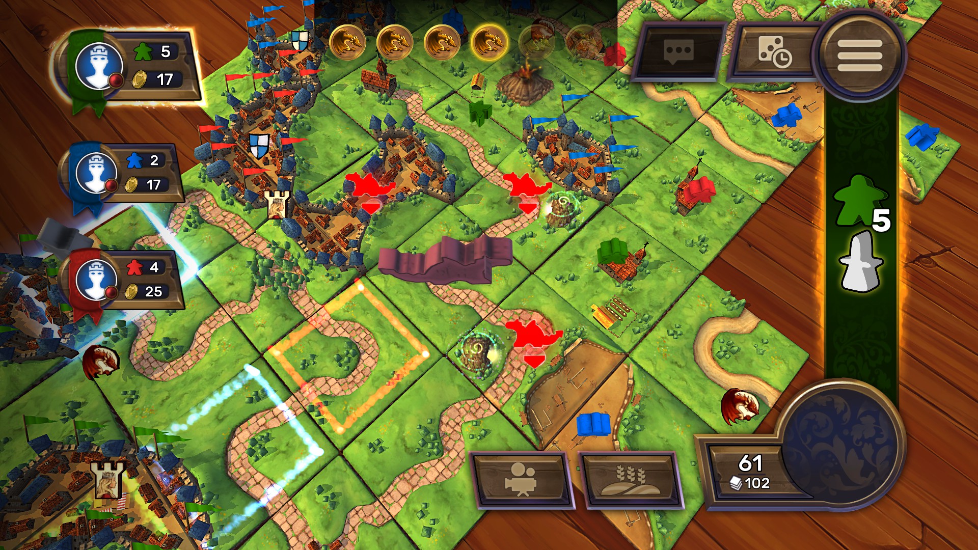 Carcassonne - The Princess & the Dragon Expansion Featured Screenshot #1