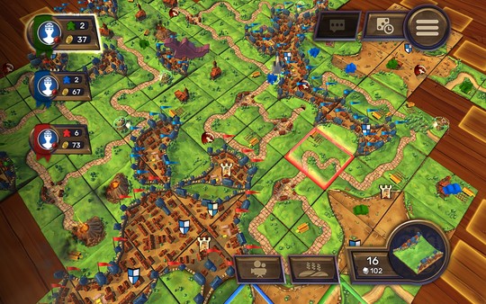 скриншот Carcassonne - The Princess & the Dragon Expansion 3