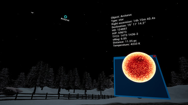 скриншот Virtual telescope 5