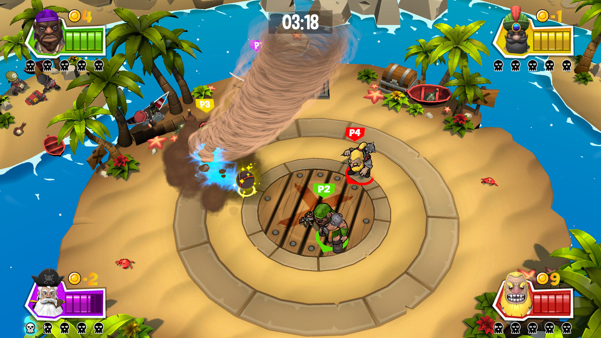 Jolly Rogers Pirates Rumble screenshot 1