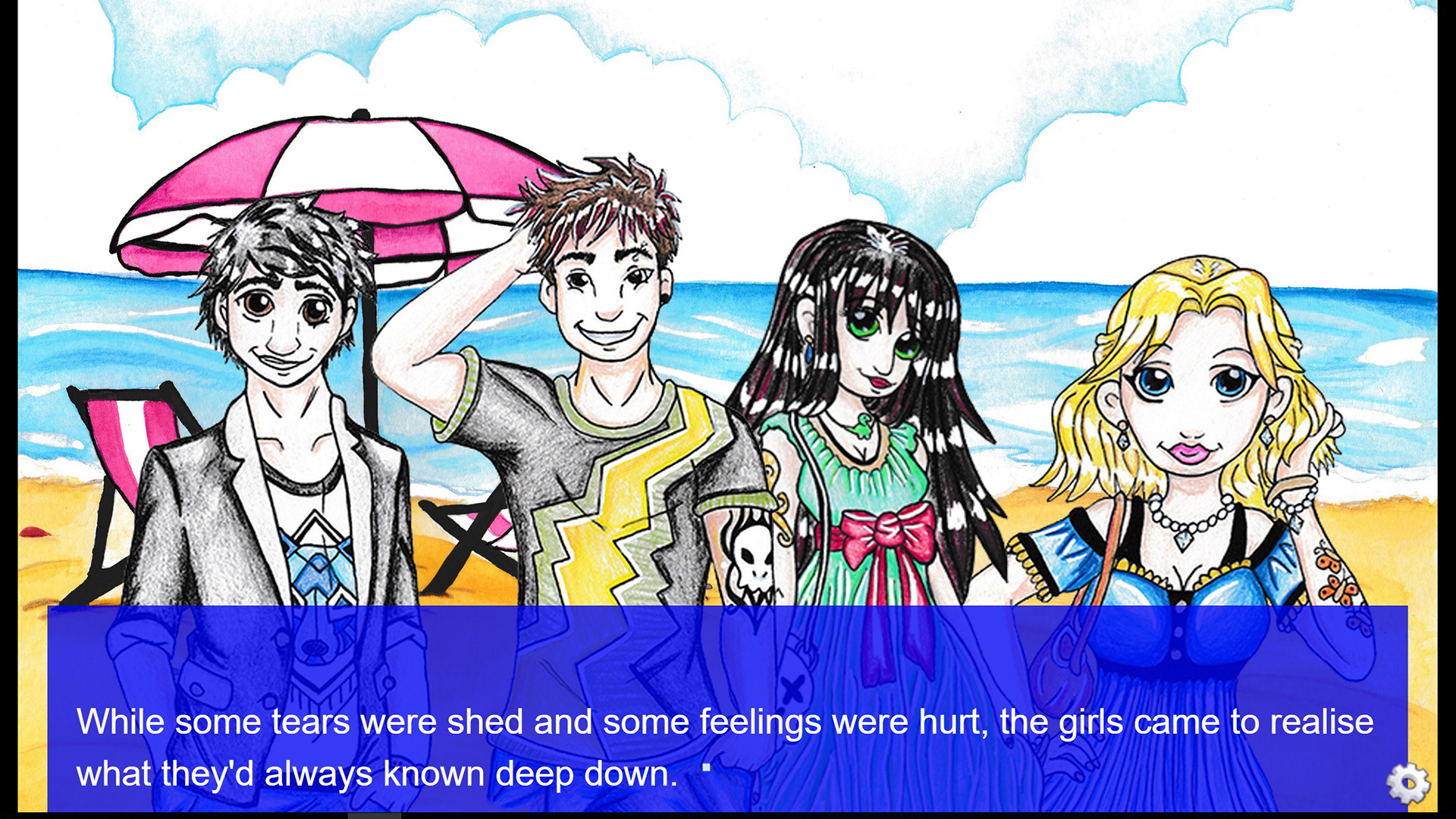 Let's Split Up (A Visual Novel) screenshot 2