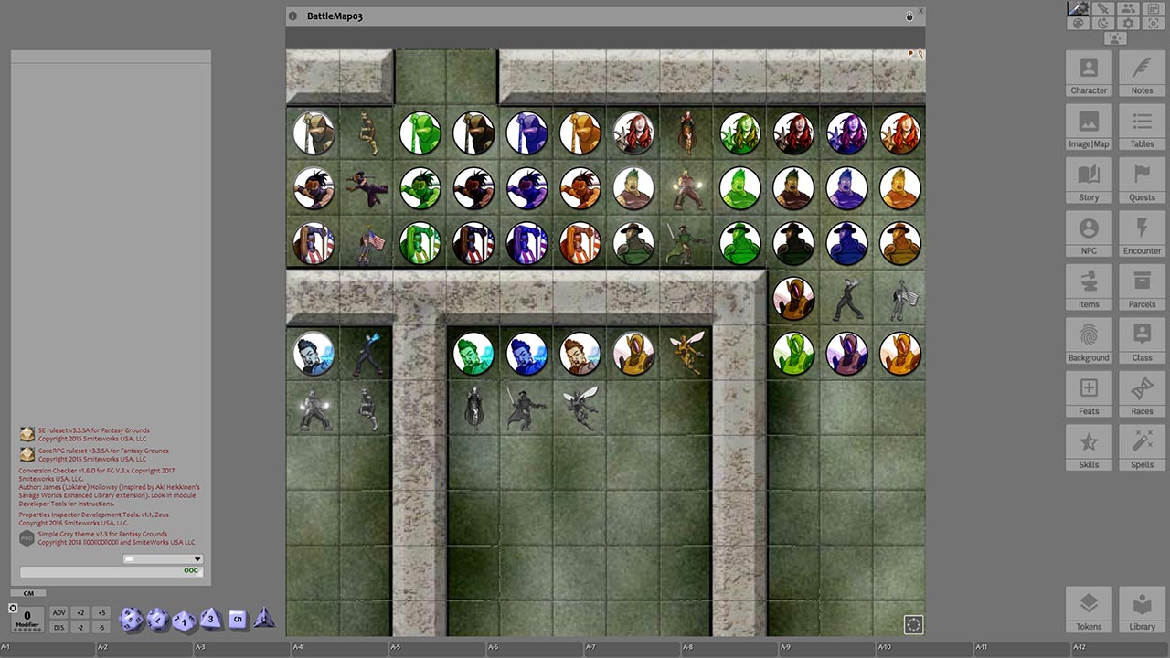 Fantasy Grounds - Supers, Volume 2 (Token Pack) Featured Screenshot #1