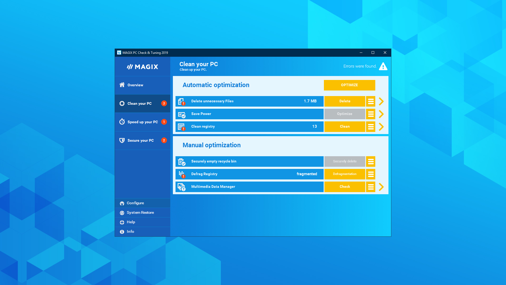 PC Check & Tuning 2019 Steam Edition #0