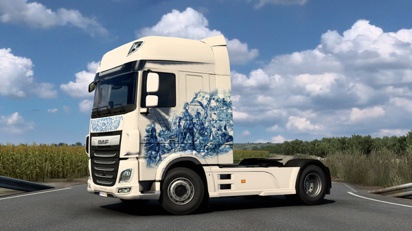 скриншот Euro Truck Simulator 2 - Portuguese Paint Jobs Pack 0