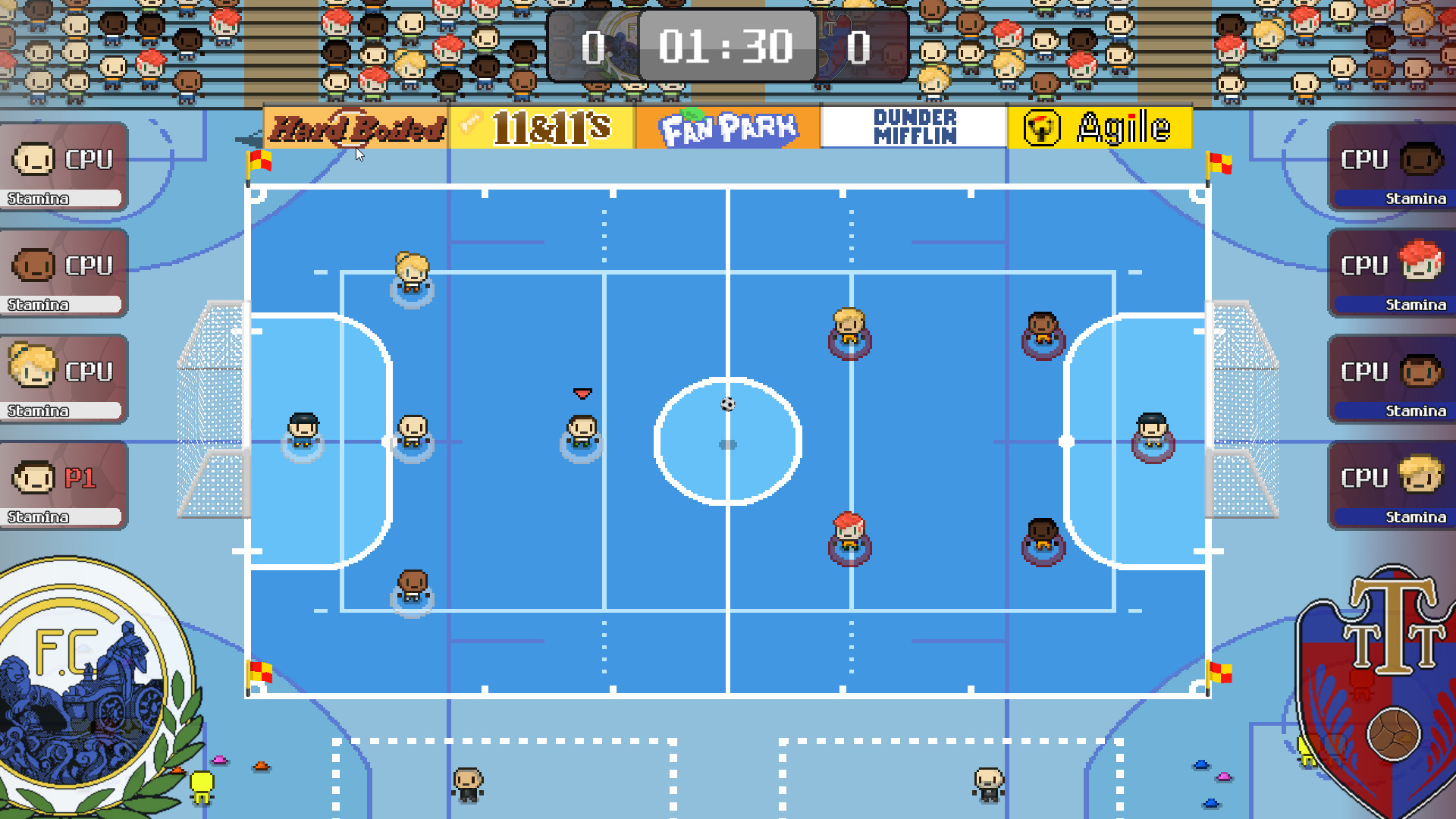 World Soccer Strikers '91 screenshot 1