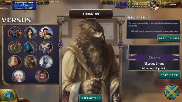 Screenshot of Collective Card Game