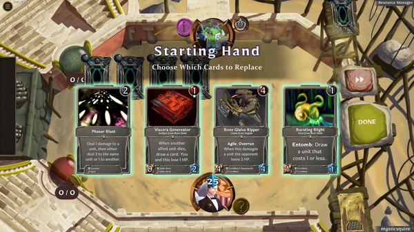 Screenshot of Collective Card Game