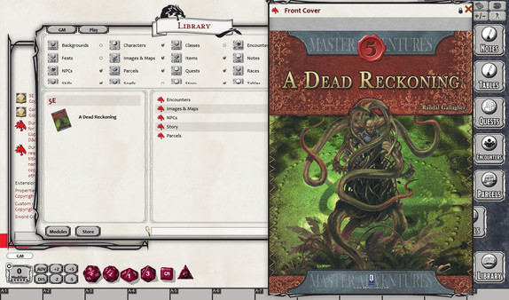 скриншот Fantasy Grounds - A Dead Reckoning (5E) 0