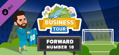 Business tour. Football: Forward Number 10 banner