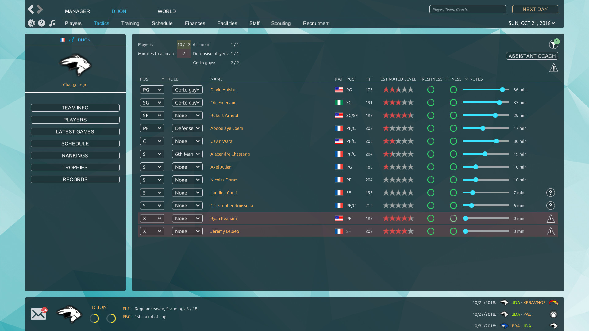 Pro Basketball Manager 2019 #3