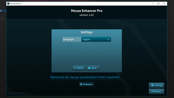 скриншот Mouse Enhancer Pro 4