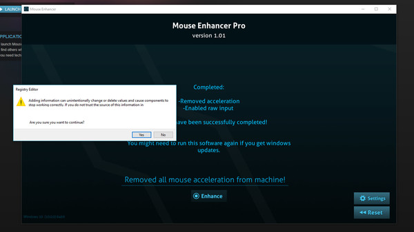 скриншот Mouse Enhancer Pro 5