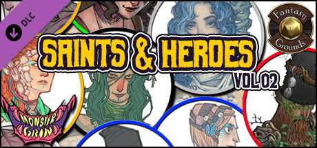 Fantasy Grounds - Saints and Heroes, Volume 2 (Token Pack) banner image