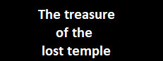 The treasure of the lost temple 게임 이미지