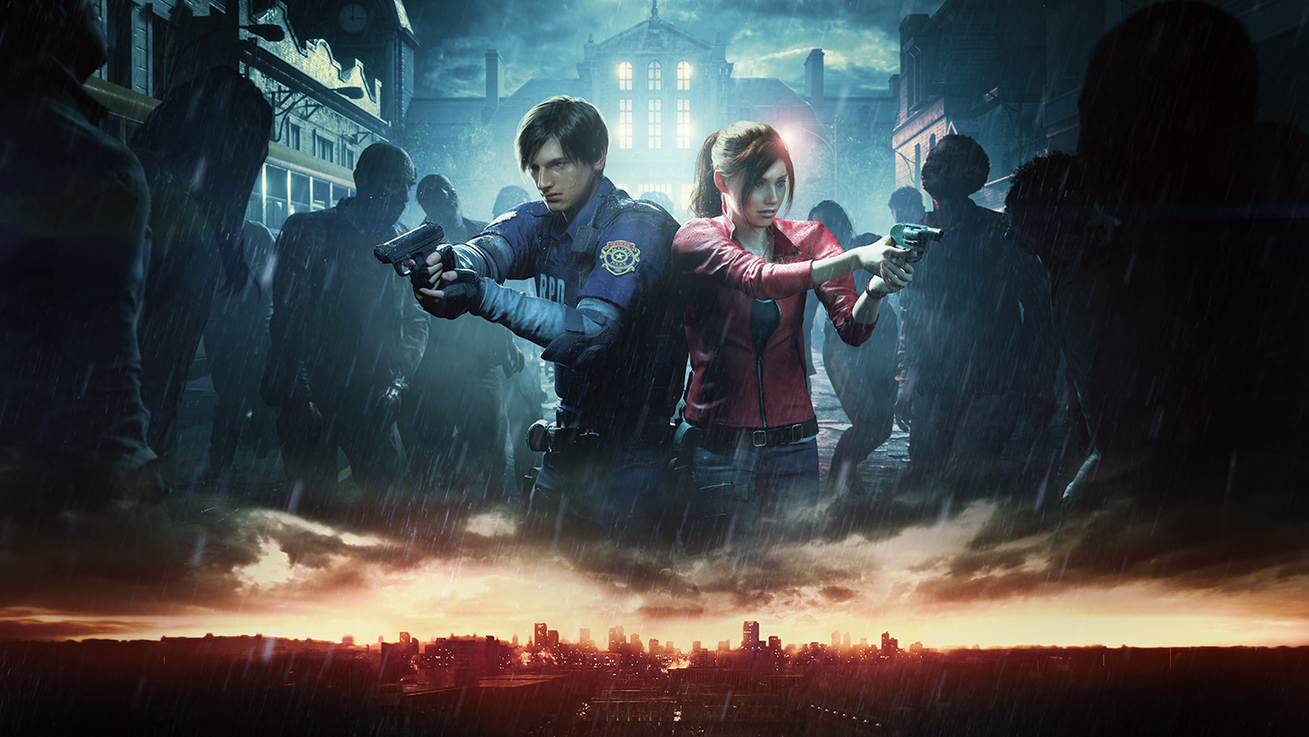 Resident Evil 2 - Imagem de Fundo do Jogo