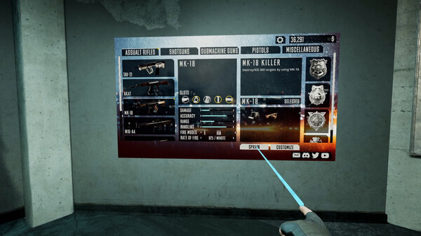 Скриншот из VR Cops