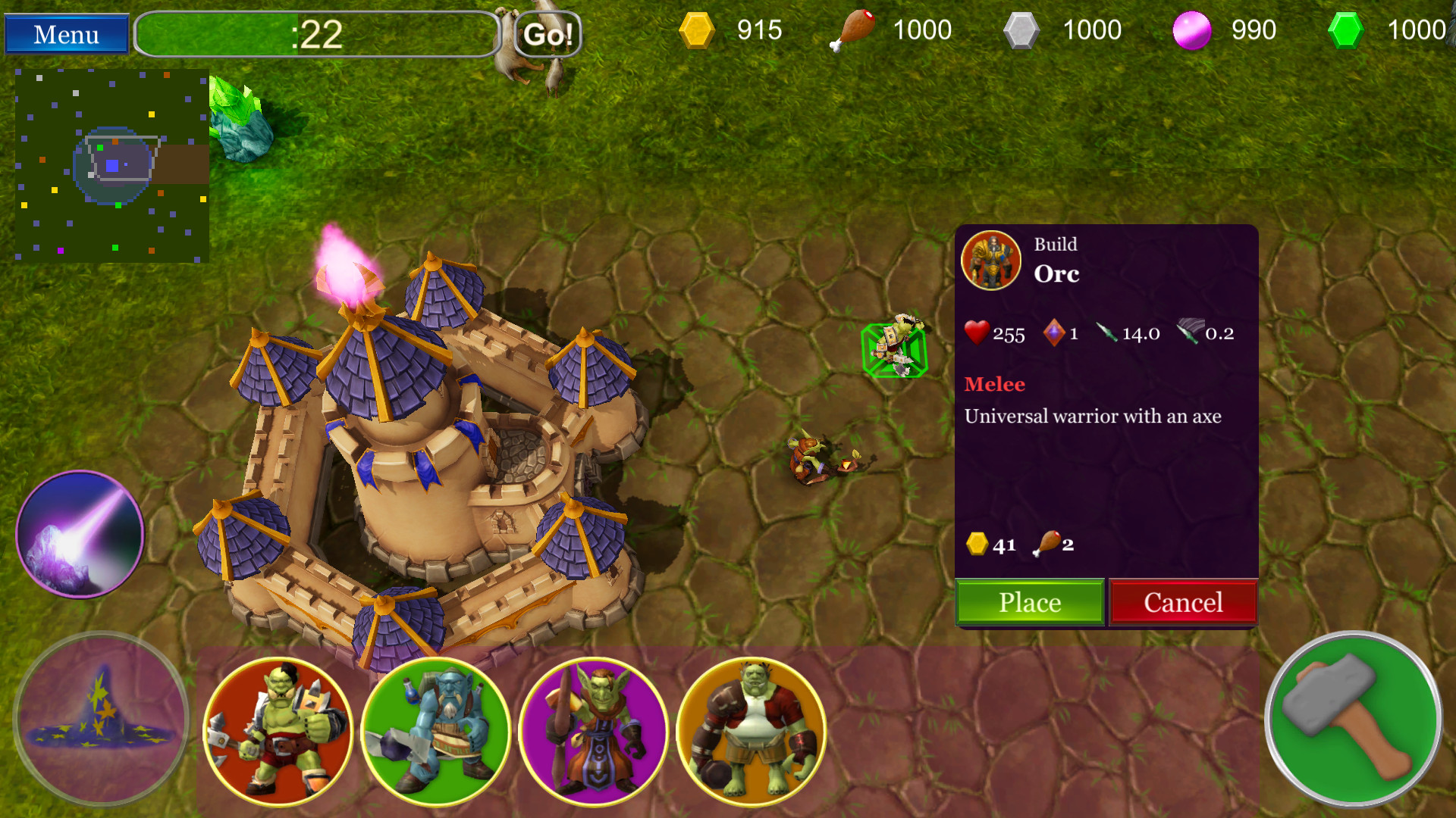 Mines and Magic screenshot 1