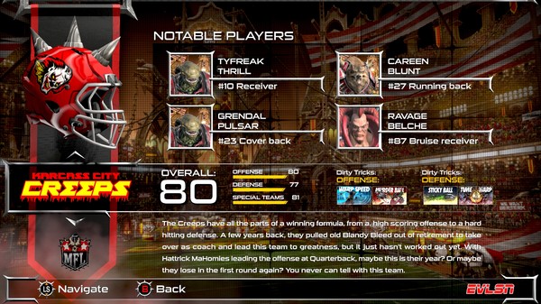 скриншот Mutant Football League - Werewolf Rampage Pack 3