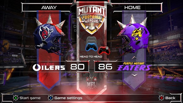 скриншот Mutant Football League - Purple Oil Pack 4