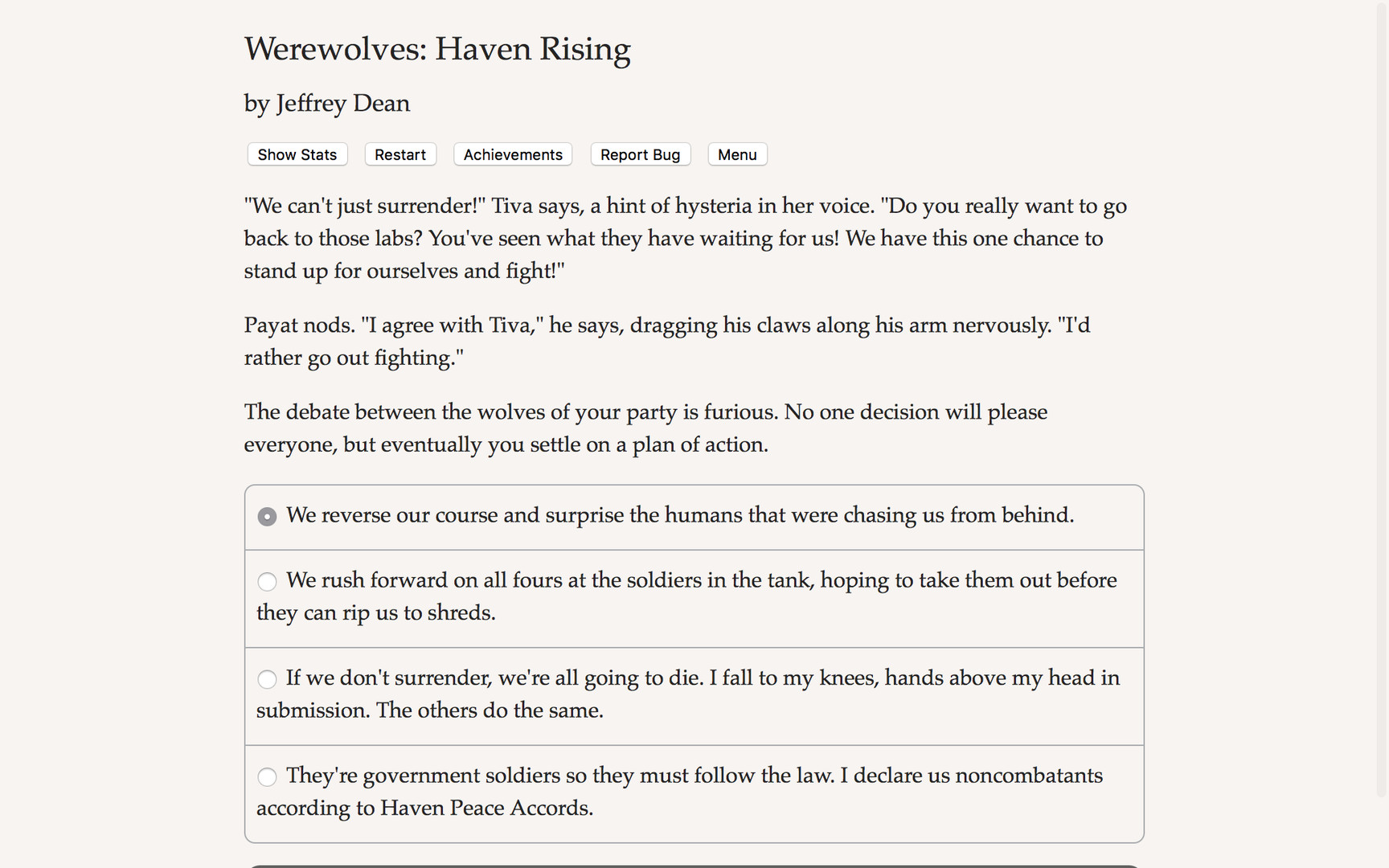 Werewolves: Haven Rising Demo #5