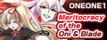 Meritocracy of the Oni & Blade logo
