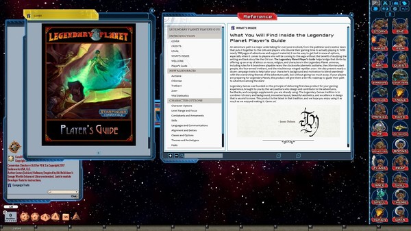 Fantasy Grounds - Legendary Planet Players Guide (SFRPG) for steam Fantasy Grounds - Legendary Planet Players Guide (SFRPG) for steam