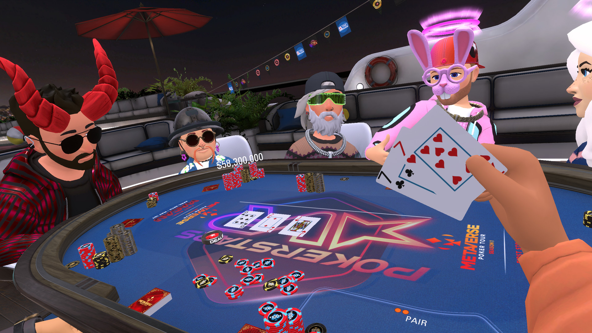 the social poker