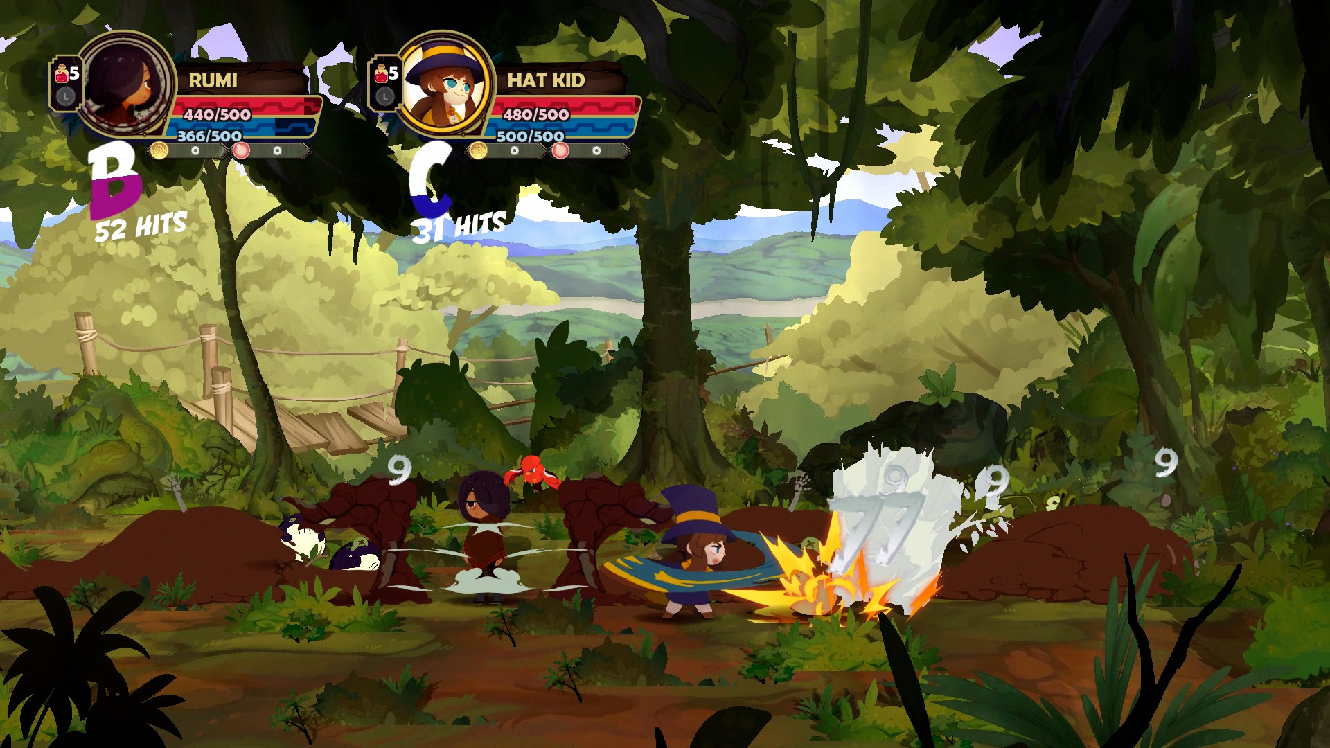 2D横板动作游戏《密林传奇》PS4版3月25日发售