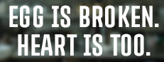 egg is broken. heart is too. 게임 이미지