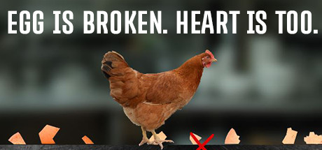 egg is broken. heart is too. Cover Image