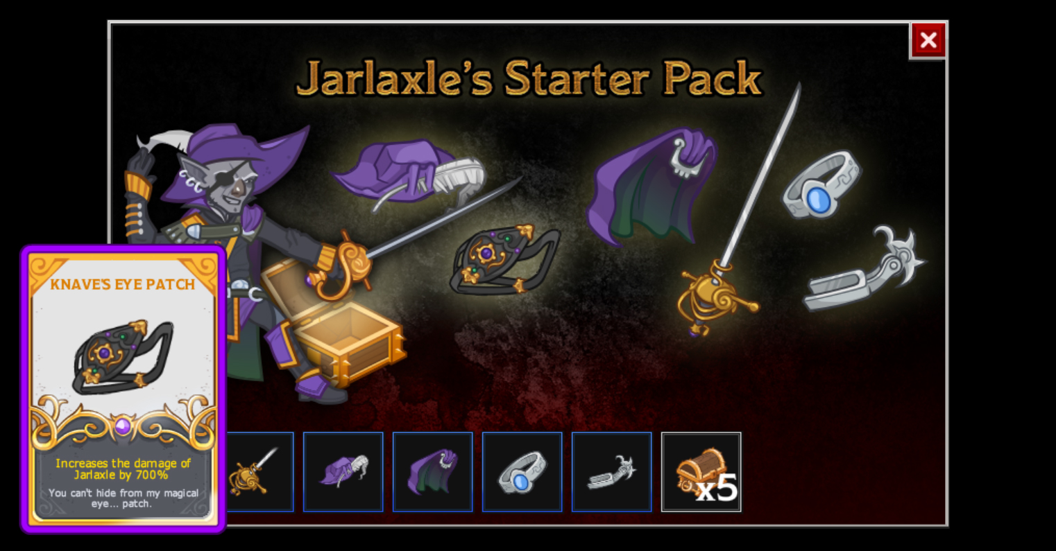 Steam：Idle Champions Jarlaxle's Starter Pack