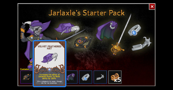 скриншот Idle Champions of the Forgotten Realms - Jarlaxle's Starter Pack 2