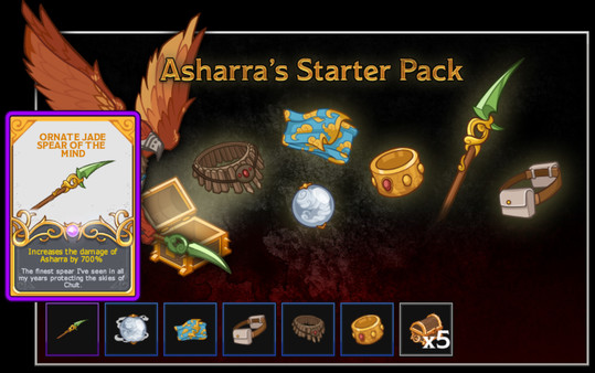 скриншот Idle Champions of the Forgotten Realms - Asharra's Starter Pack 0