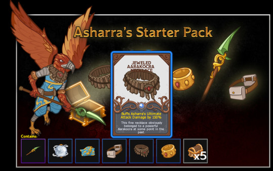 скриншот Idle Champions of the Forgotten Realms - Asharra's Starter Pack 4