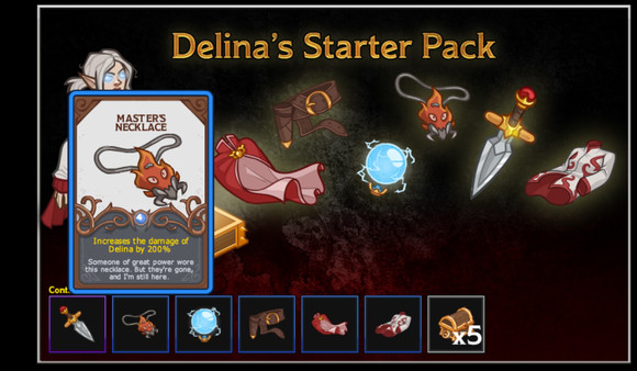 скриншот Idle Champions of the Forgotten Realms - Delina's Starter Pack 1