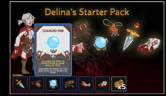 скриншот Idle Champions of the Forgotten Realms - Delina's Starter Pack 2