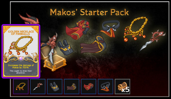 скриншот Idle Champions of the Forgotten Realms - Makos' Starter Pack 0