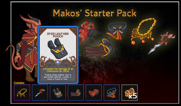 скриншот Idle Champions of the Forgotten Realms - Makos' Starter Pack 2