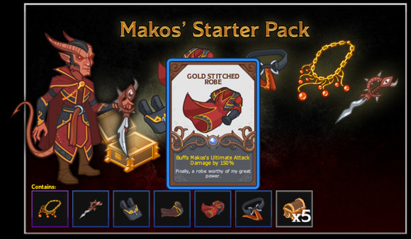 скриншот Idle Champions of the Forgotten Realms - Makos' Starter Pack 4