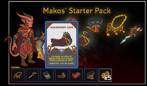 скриншот Idle Champions of the Forgotten Realms - Makos' Starter Pack 3