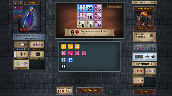One Deck Dungeon - Cinder Plains