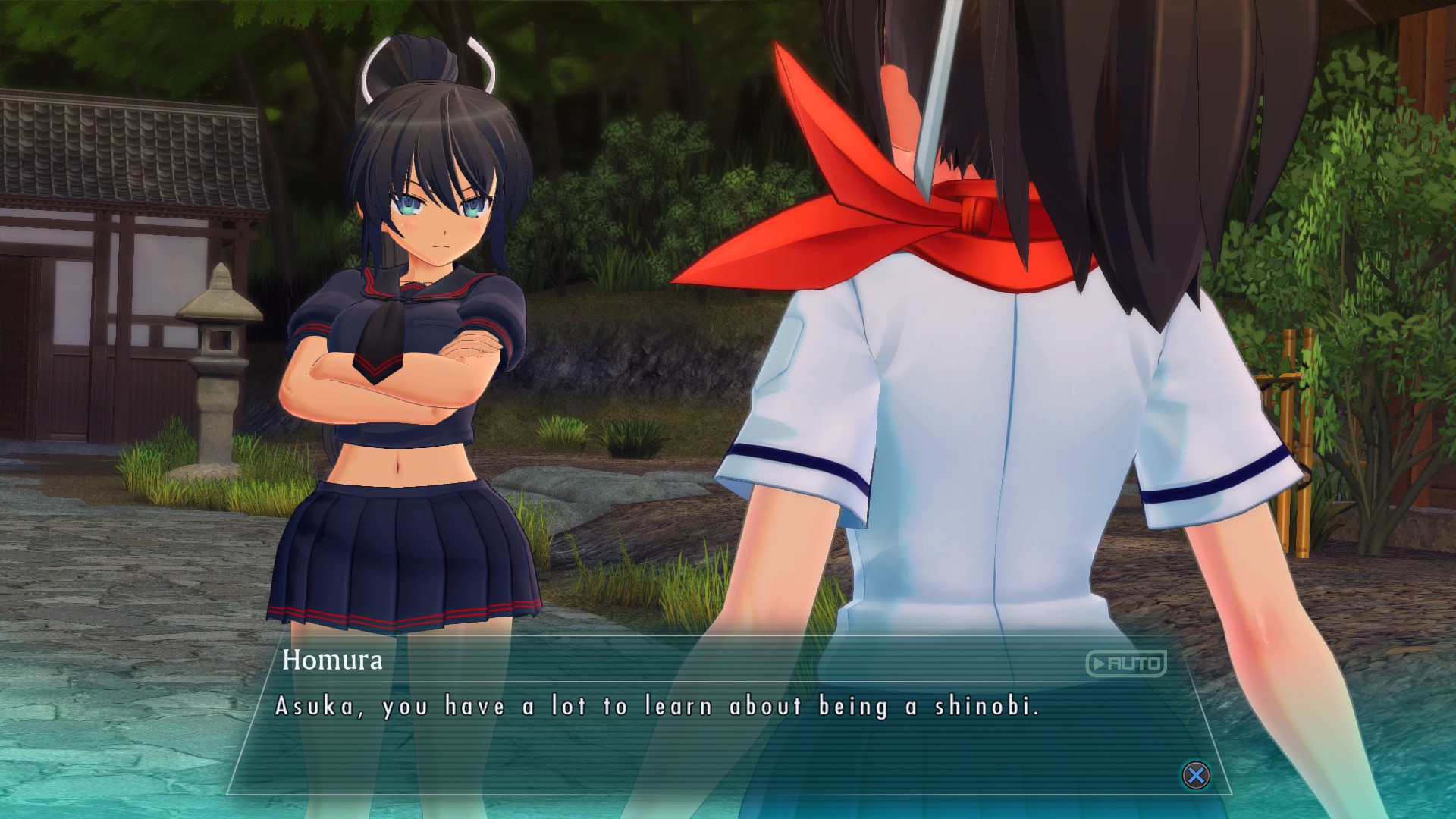 SENRAN KAGURA Burst Re:Newal — Barely ✰ Outdoors