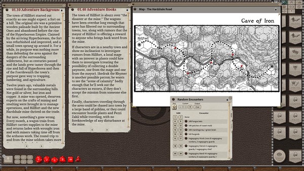 скриншот Fantasy Grounds - Quests of Doom 4: Cave of Iron (5E) 2