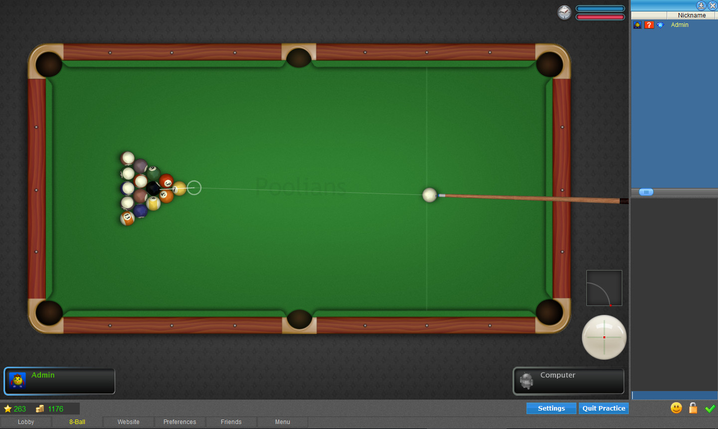 Online Pool Game