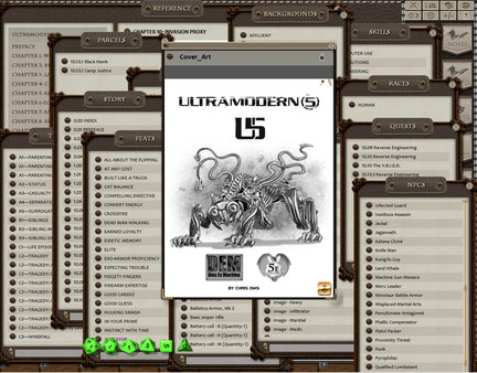 скриншот Fantasy Grounds - Ultramodern5 (5E) 0