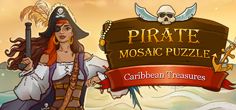 Pirate Mosaic Puzzle. Caribbean Treasures steam charts